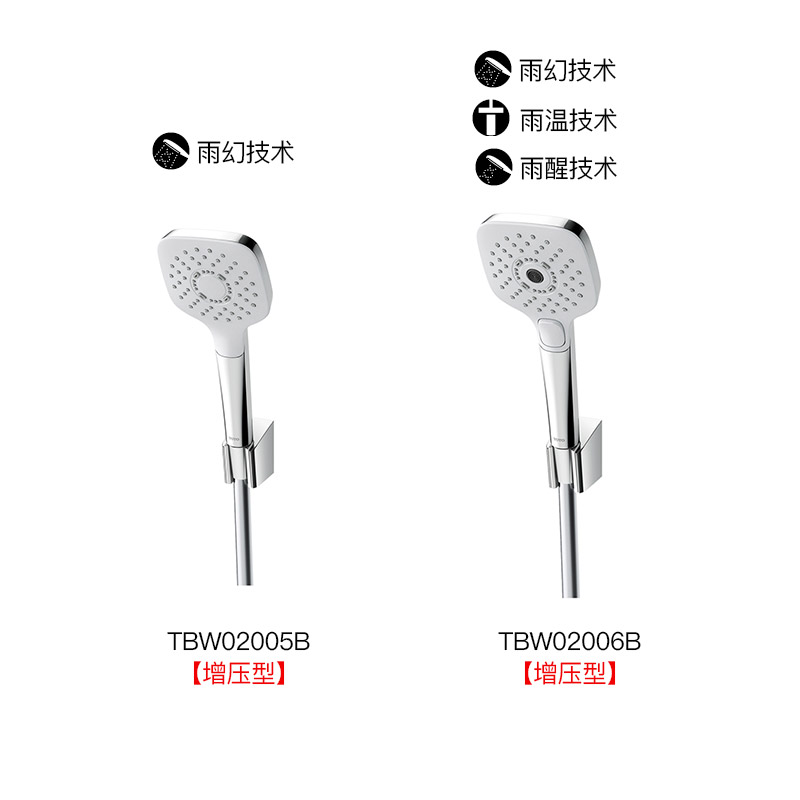 Toto恒温埋墙式花洒tbvb入墙式淋浴套装隐形隐藏式暗装顶喷 宜尔秀家居专营店