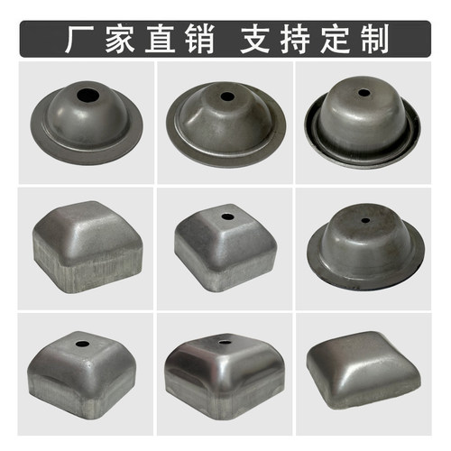 金属堆垛货架脚碗方管底脚码堆垛脚周转箱脚料箱脚碗堆垛方管脚腕 - 图0