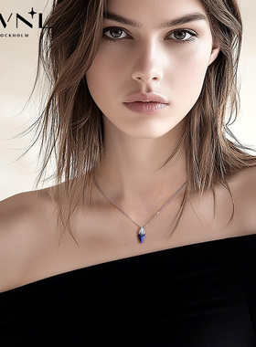 AWNL霖奈蓝纹石女款项链