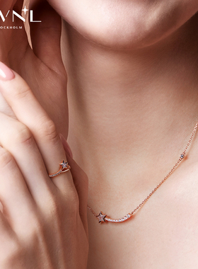 AWNL霖奈微笑星芒戒指