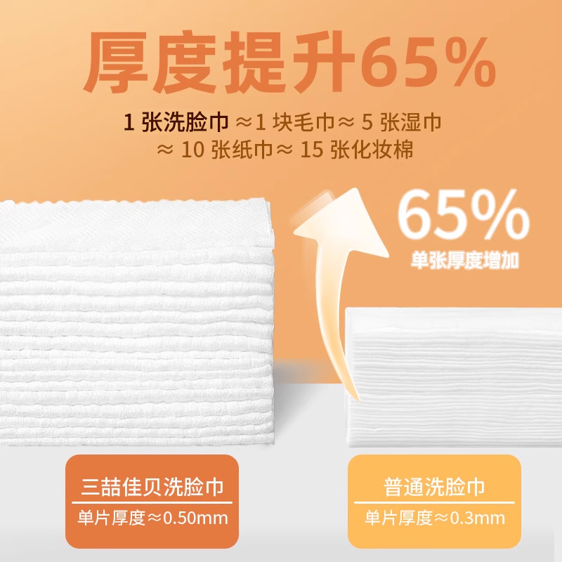 洗脸巾加厚加大一次性纯棉男擦脸洁面洗面巾抽取式旗舰店官方正品