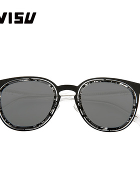 EVISU眼镜惠美寿潮流层叠墨镜时尚复古文艺遮阳太阳镜2052