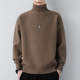 Men's autumn and winter warm turtleneck sweater all-in-one fleece pullover