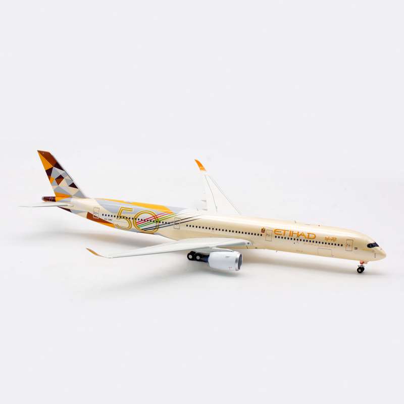 2023-Inflight 1:200飞机模型合金阿提哈德航空空客A350-1000 A-图1