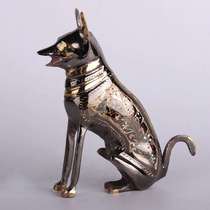  Pakistan Bronze Ware Color Point Bronze Dog Pendulum of Fortune Feng Shui Dog Year Auspicious Animal Furnishing Zodiac Dog Furnishing