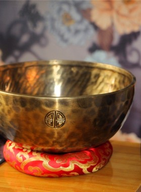 满月钵颂钵音疗尼泊尔手工