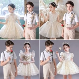 Детский костюм мальчика цветочника для раннего возраста для школьников