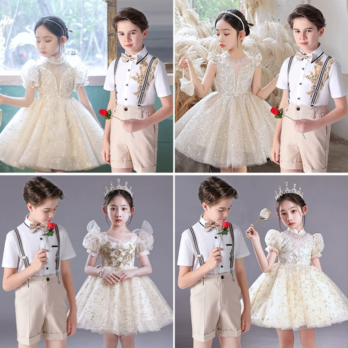 Детский костюм мальчика цветочника для раннего возраста для школьников