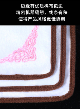 昌实看货布双面黑白色绒布垫底布