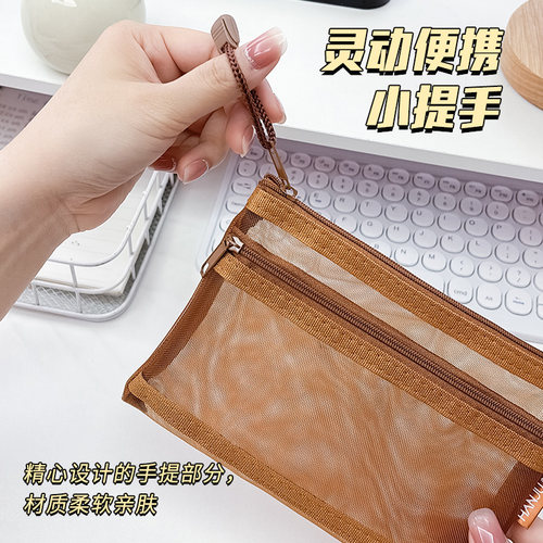 护照收纳包出国旅游透明便携身登机牌卡包保护套文件证件袋零钱包 - 图1