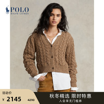 Ralph Lauren Rav Lauren Womens dress Classic Twisted Knit Cardiovert RL23571