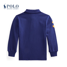 Рубашка поло Детская ralph lauren/拉夫劳伦男童 21年秋棉质网眼布长袖polo衫rl36177