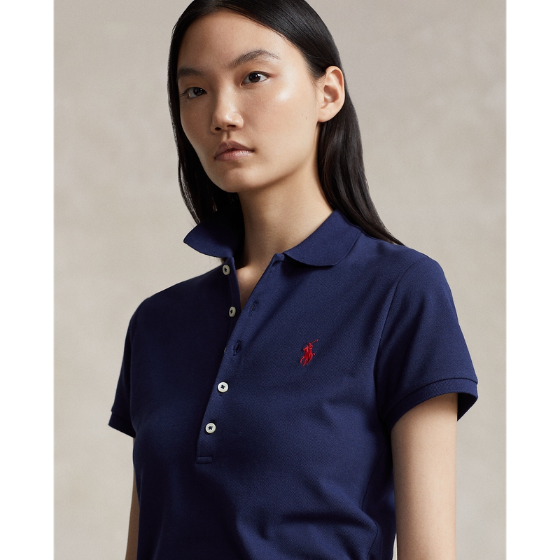 Ralph Lauren/拉夫劳伦女装 经典款修身版弹力Polo衫RL23164