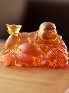 面小仙客厅琉璃摆件菩萨智慧