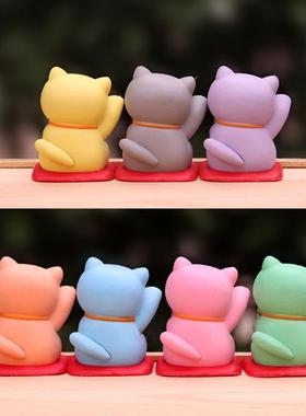 招财猫手办盲盒公仔小玩偶摆件桌面蛋糕装饰生日礼物礼品