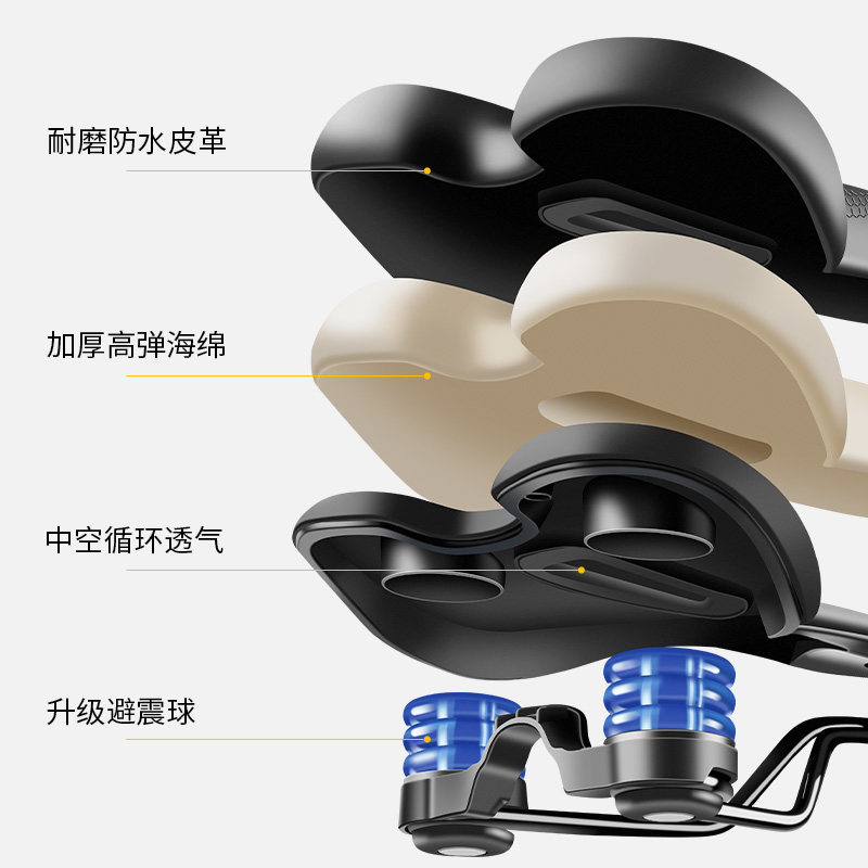 TOOKTRO Super Soft Shock Absorbing Universal Seat