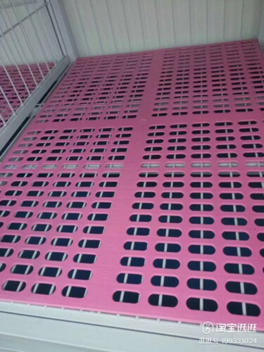 宠物笼专用防卡脚垫子塑料网格脚垫龙猫兔狗笼垫板加密网格垫 - 图1