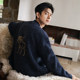 AF big elk pattern men's 25 autumn and winter new knitted cardigan sweater 120-5180