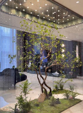 仿真海岛春花有花不掉落免打理