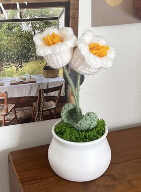 生日礼物向日葵花束手工编织送同学朋友节日礼物摆件圣诞节小礼品