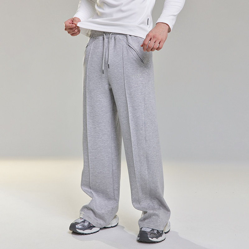 MUSCLEDOG肌肉狗 春秋空气层宽松阔腿休闲裤健身训练运动长裤男潮,淘宝优惠券,粉丝福利购,淘宝优惠卷