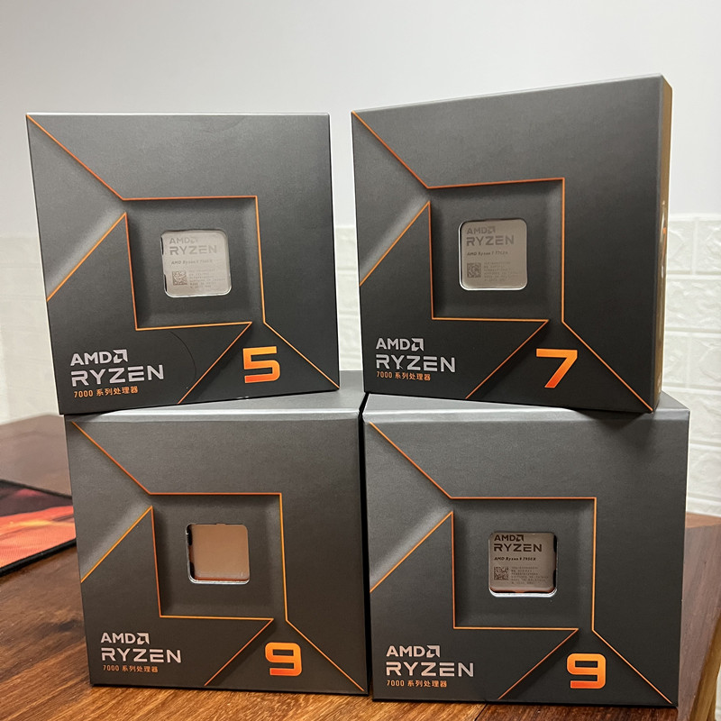 AMD 7000系锐龙7600X 7700X 7900X 7950X搭X670主板套装DIY台式机 - 图0