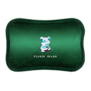 【热水袋+旗舰版充电器】猫猫熊热水袋