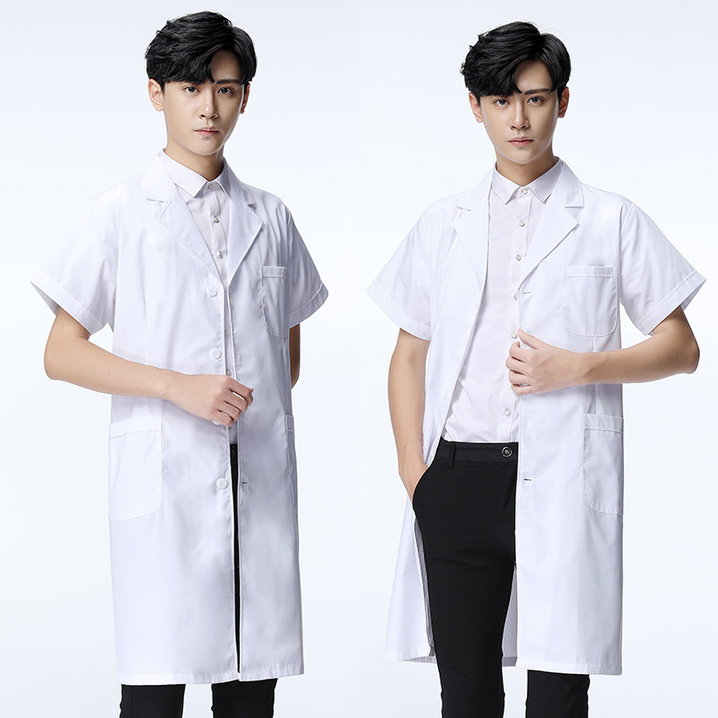 长袖男短袖实验服医师医用白大褂 俏护士工装制服