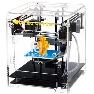 天威Colido Compact 3d打印机桌面级高精度小尺寸学校创客教育企业三维立体成型打印机 透明款3D打印机显示屏