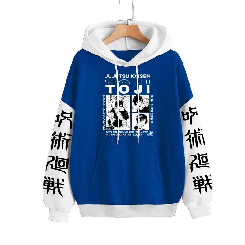 Jujutsu Kaisen Fushiguro Toji Anime Hoodies Harajuku Street - 图3