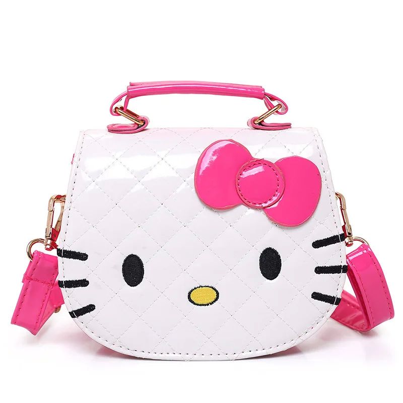 New  Kitty Girls Shoulder Bags Cute Cartoon Waterproof Messe - 图3