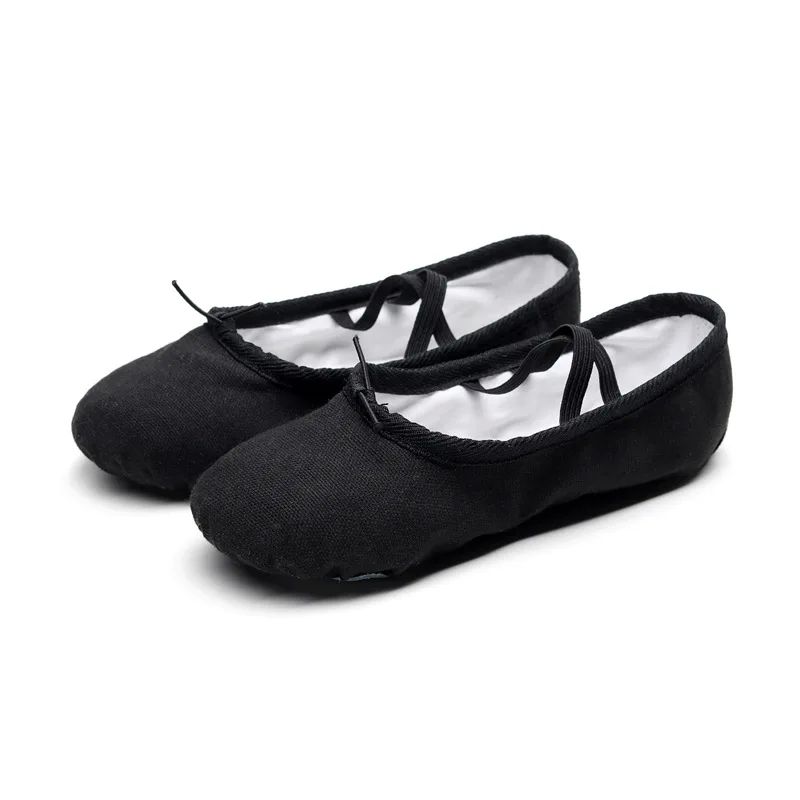 Girls Ballet Shoes  Soft Sole Ballet Dance Slippers Children - 图2