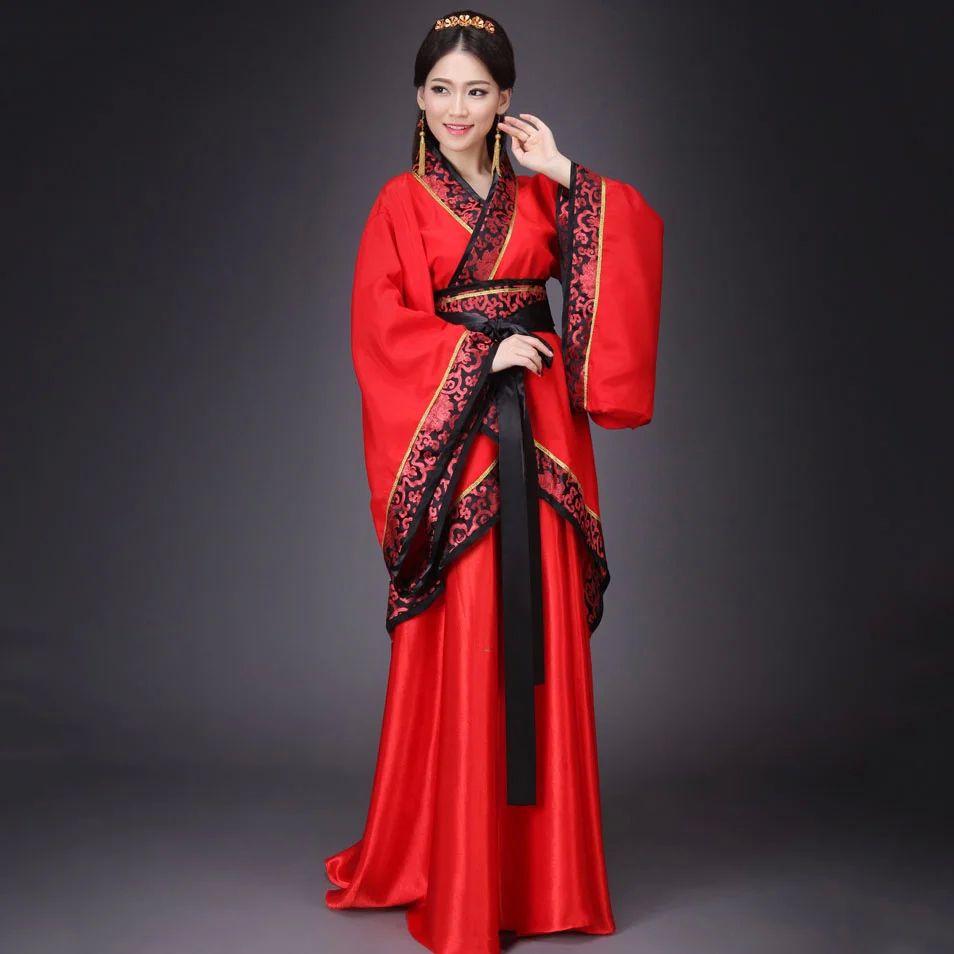 Woman Stage Dance Dress Chinese Traditional Costumes New Yea - 图2