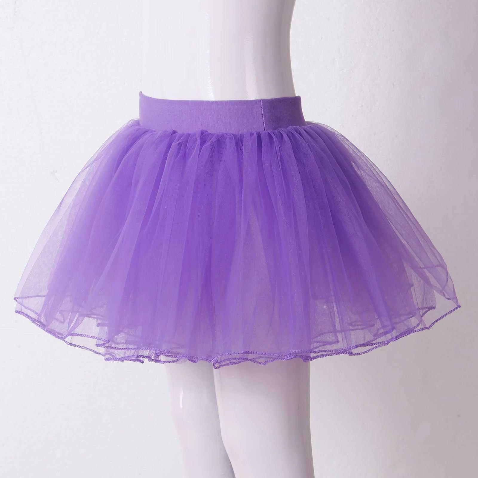 Girls Ballet Dance Leotards Long Sleeve Solid Color Leotard+-图3