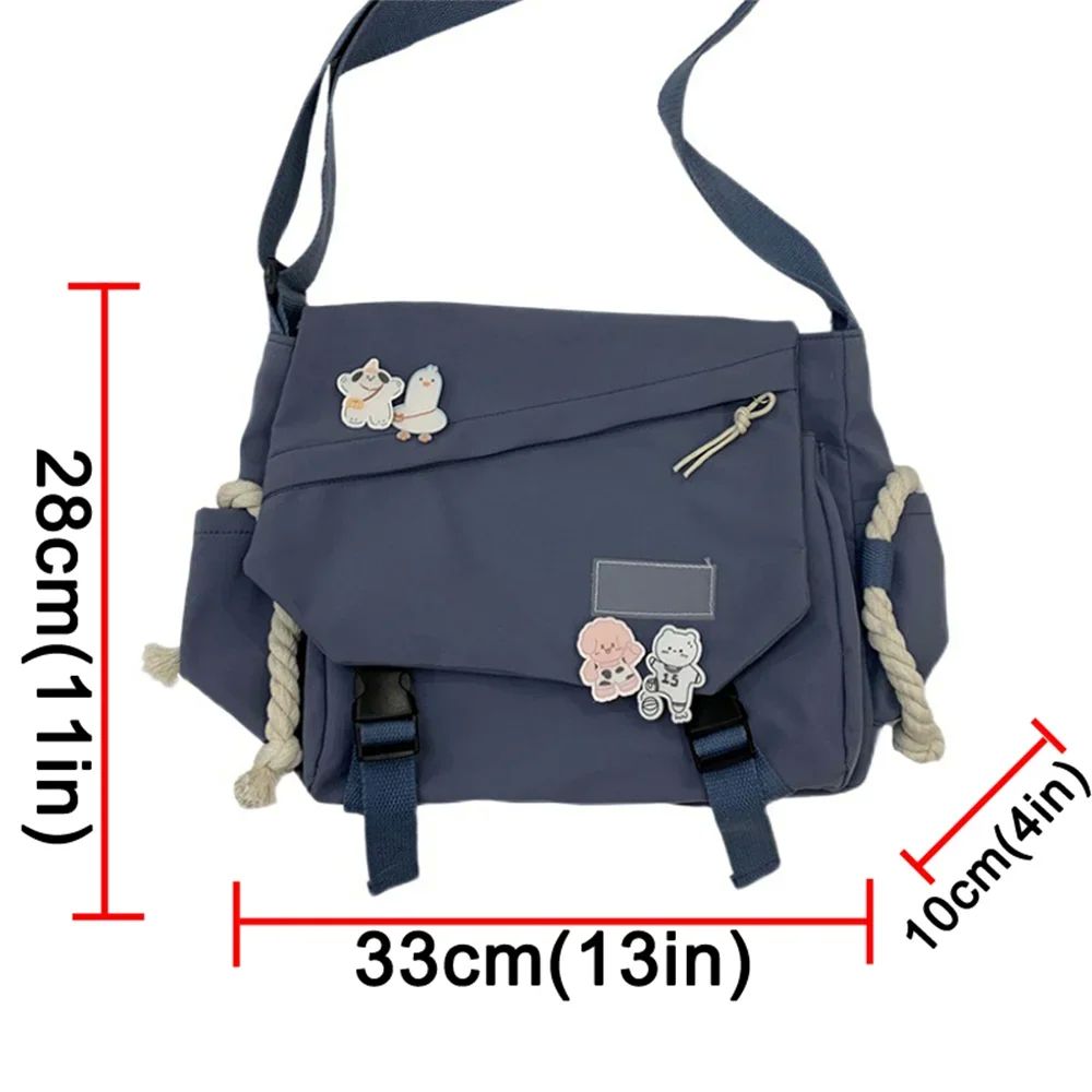 Nylon Handbags Shoulder Bag Large Capacity Crossbody Bags Fo - 图3