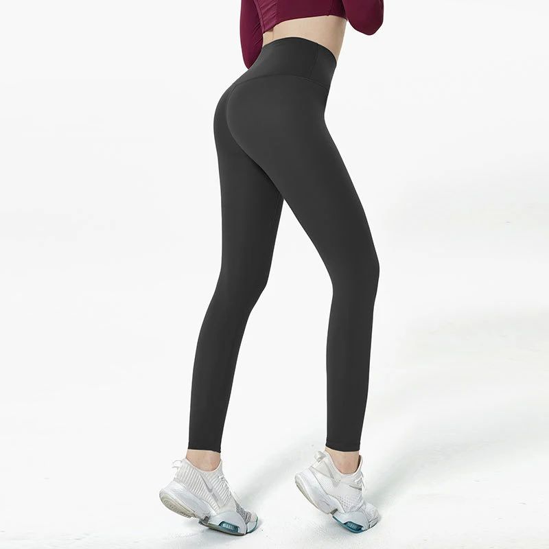 High Waist Naked feeling Leggings Push Up Sport Women Fitnes - 图3