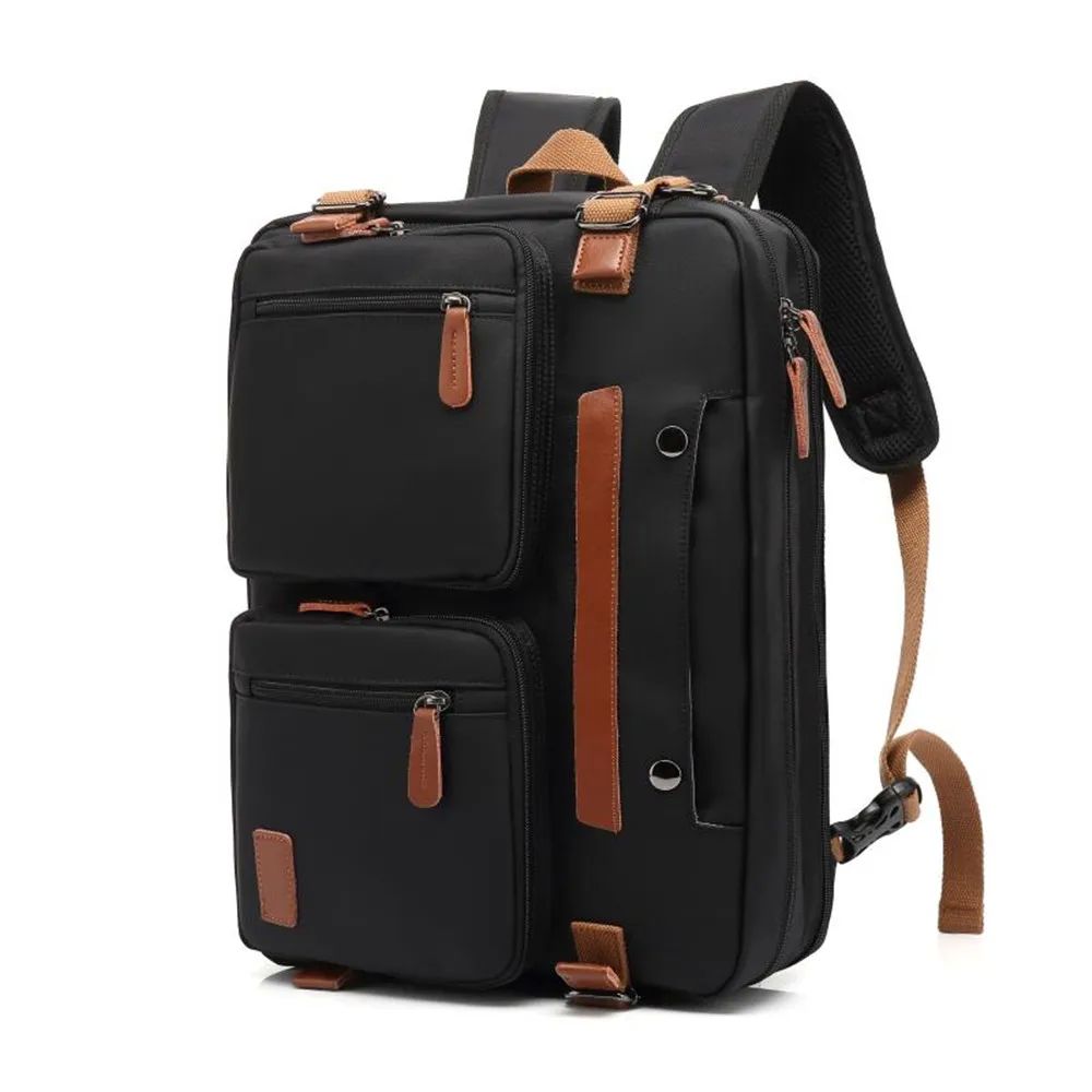 2024 New Convertible Backpack 15.6/17.3Inch Laptop Backpack - 图0