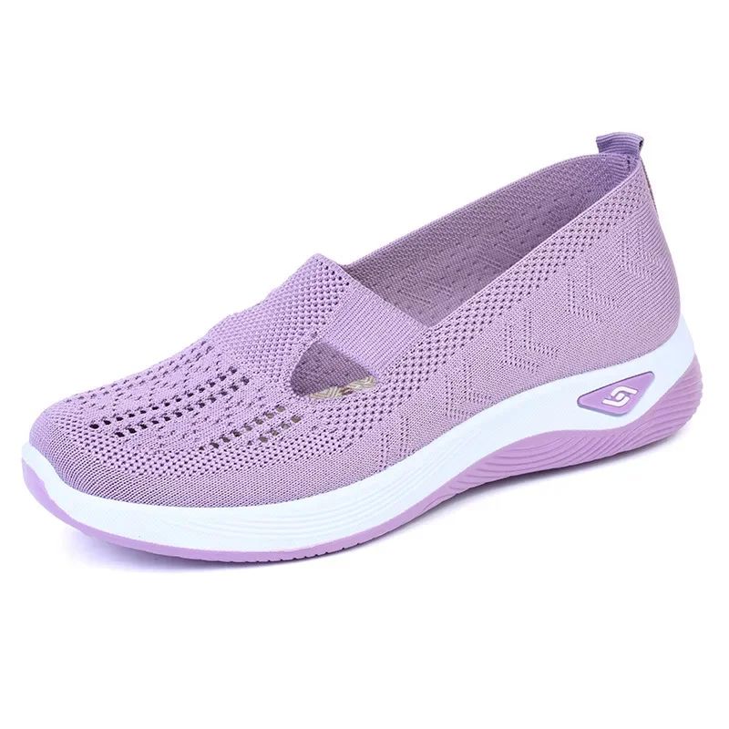 Customized Summer Mesh Breathable Sneakers Women Light Slip-图2