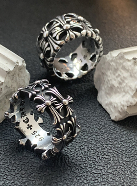 十字囚-改良款不掉色可沾水戒指