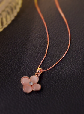 2025新款四叶草项链女日韩简约