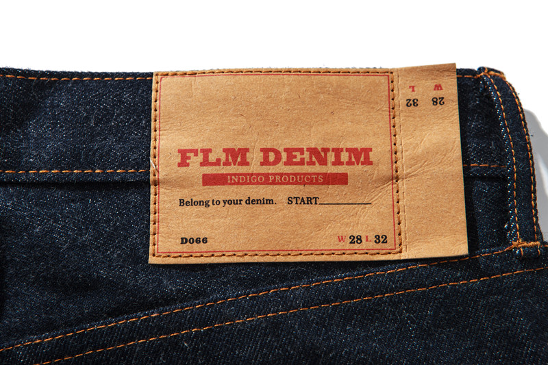 【F.L.M.浮生出品】DENIM D066原色赤耳牛仔裤 - 图3