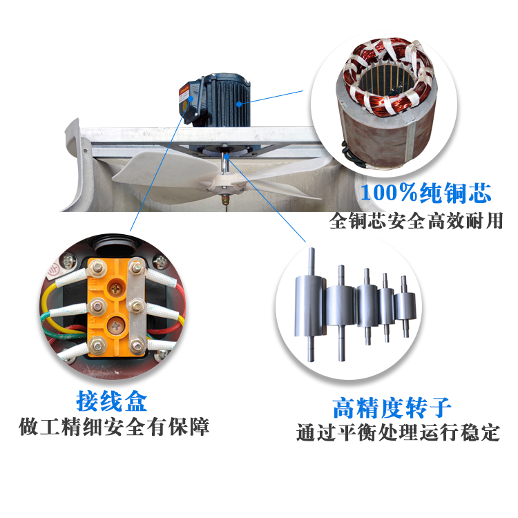 冷却塔冷水塔玻璃钢10t/20t/30t/40t/50t/60t/80t/100t/200t圆形 - 图2