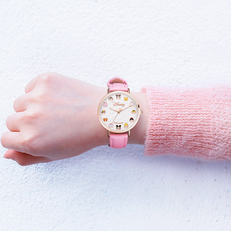 迪士尼真皮针扣表链浪琴卡西欧表带 型爵手表配件