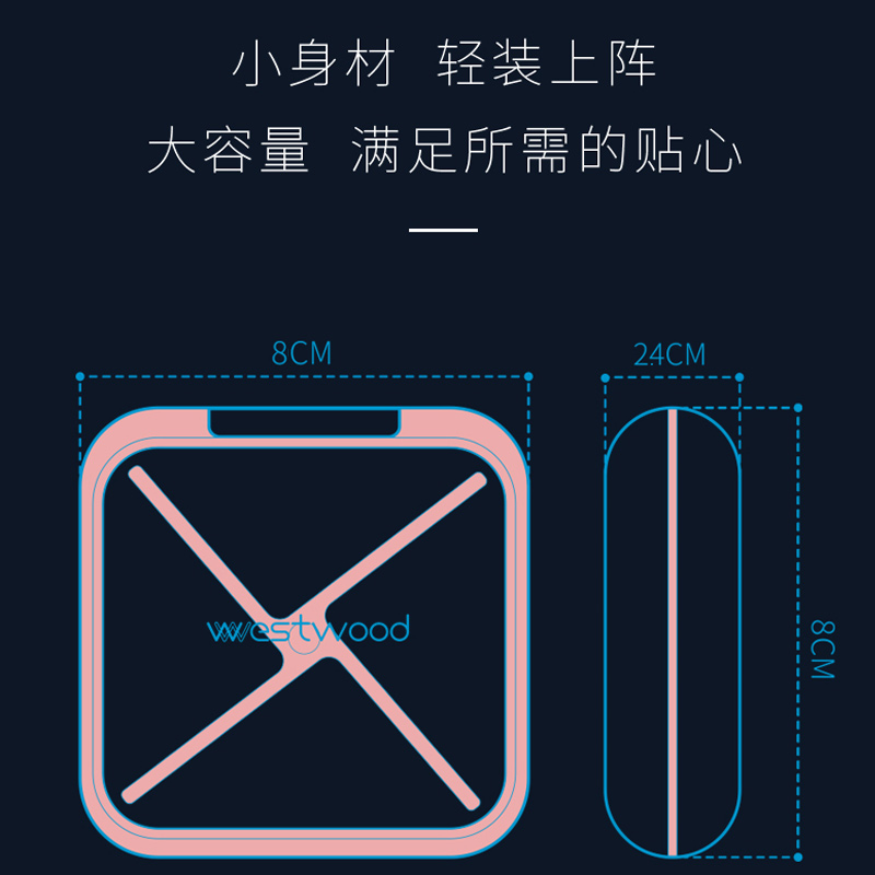 小药盒分装随身携带便携旅行小号迷你密封防潮大容量精致收纳盒子 - 图2