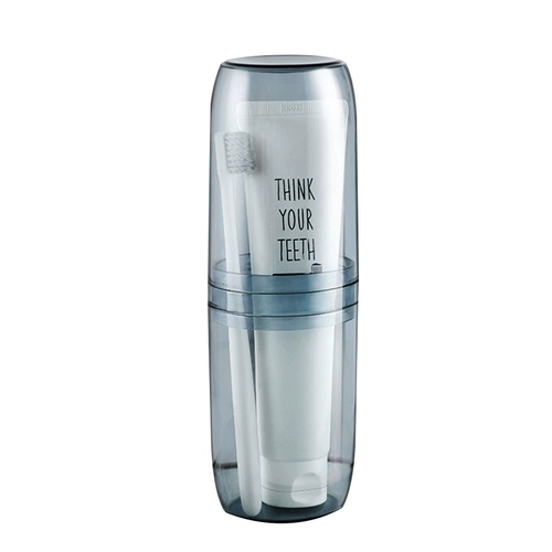 Портативный ополаскиватель для рта для путешествий, зубная щетка, зубная паста, коробка для хранения, комплект, «три в одном»