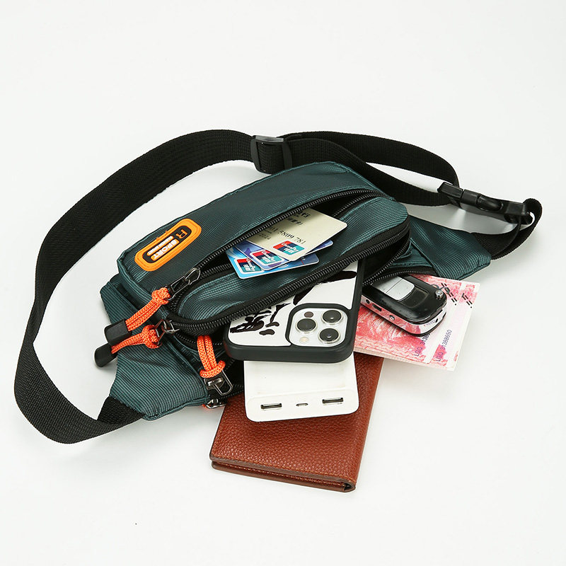 新款防水牛津布腰包男女多功能跑步手机袋加厚耐磨工作运动收银包,淘宝优惠券,粉丝福利购,淘宝优惠卷