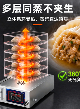 蒸汽十足带防干烧蒸炉