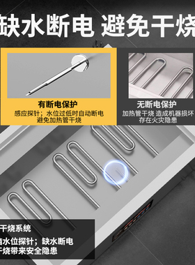 鸿艺蒸包炉商用小笼包蒸锅早餐店蒸包子机新型电蒸炉蒸米饭大容量