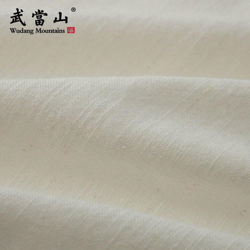 武当山汉服女复古中国风休闲棉麻布衣太极服女裙道袍女式长袍上衣 - 图2