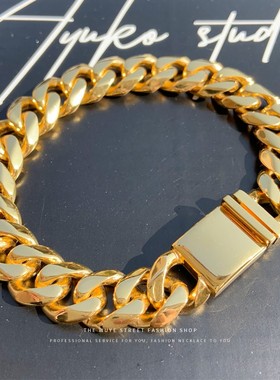 cubanchain欧美潮流街头手链